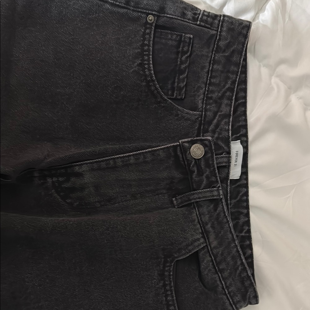 AllSaints Black Denim Jeans